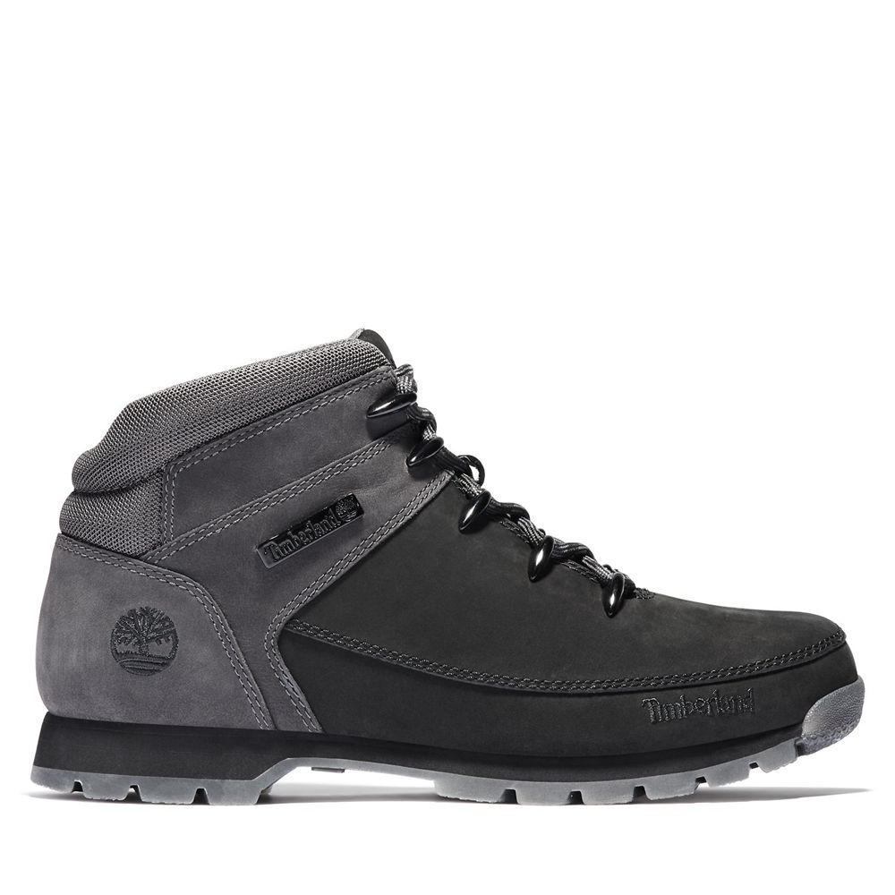 Botas de Montaña Timberland Hombre Euro Sprint Negras - Chile ZJQ-642059